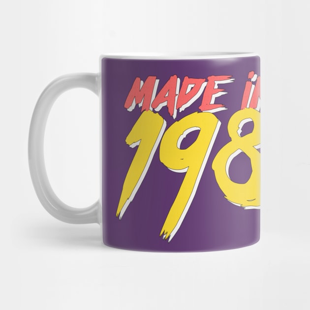 Made in the 1980s /// Retro Birthday Gift by DankFutura